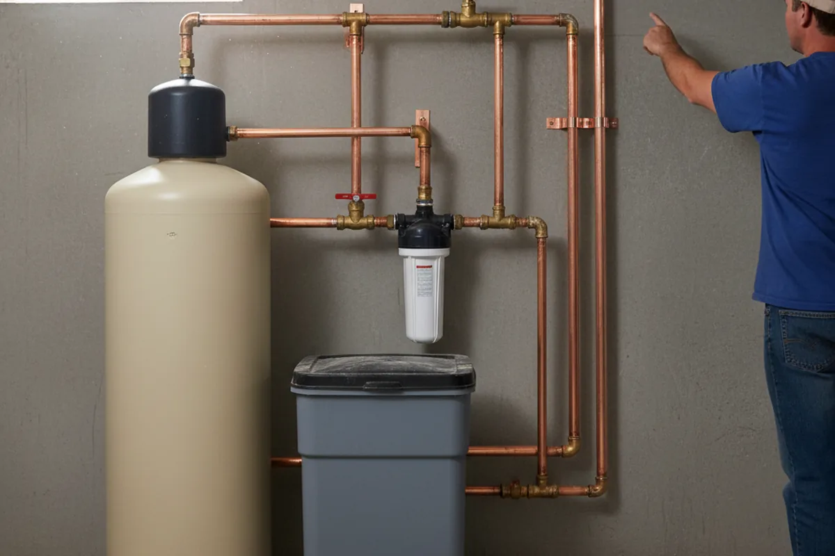 Whole-house water treatment system installed in Crown City